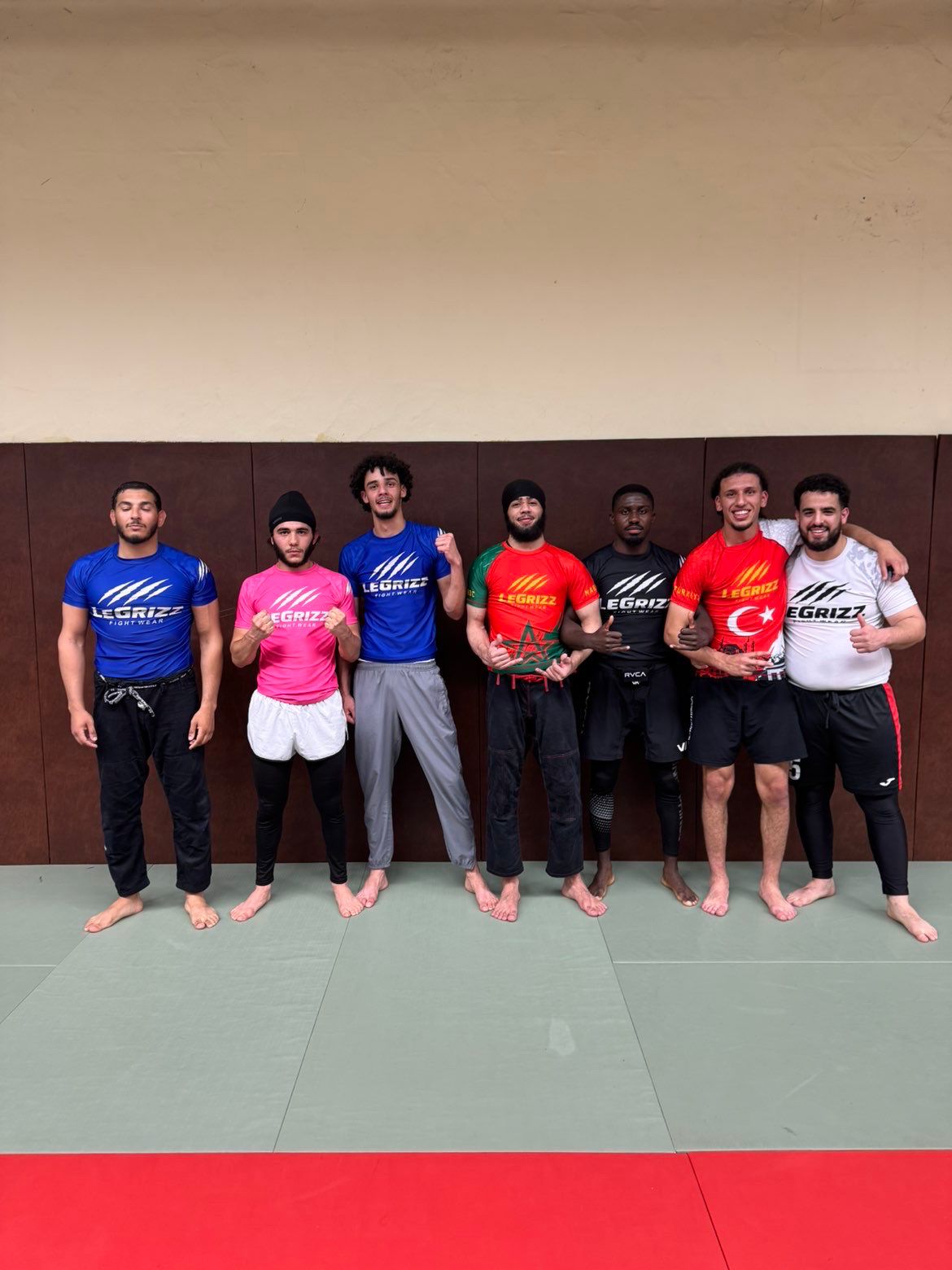 Les athlètes LeGrizz réunis — Shoshin Academy JJB, Jouy près de Chartres