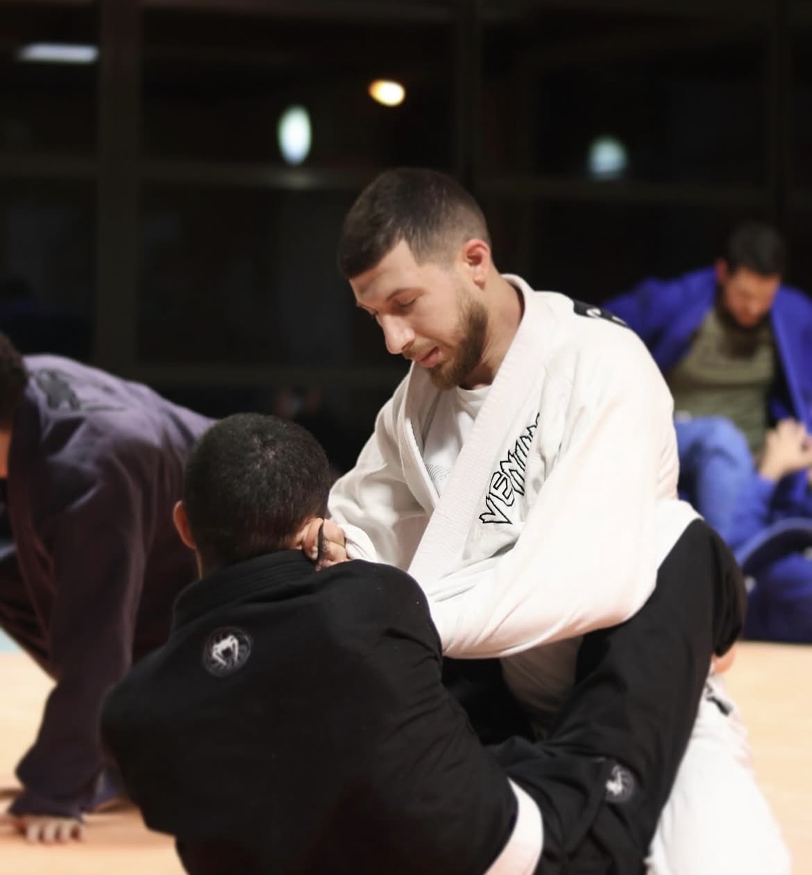 Travail technique en kimono — Shoshin Academy JJB, Jouy près de Chartres