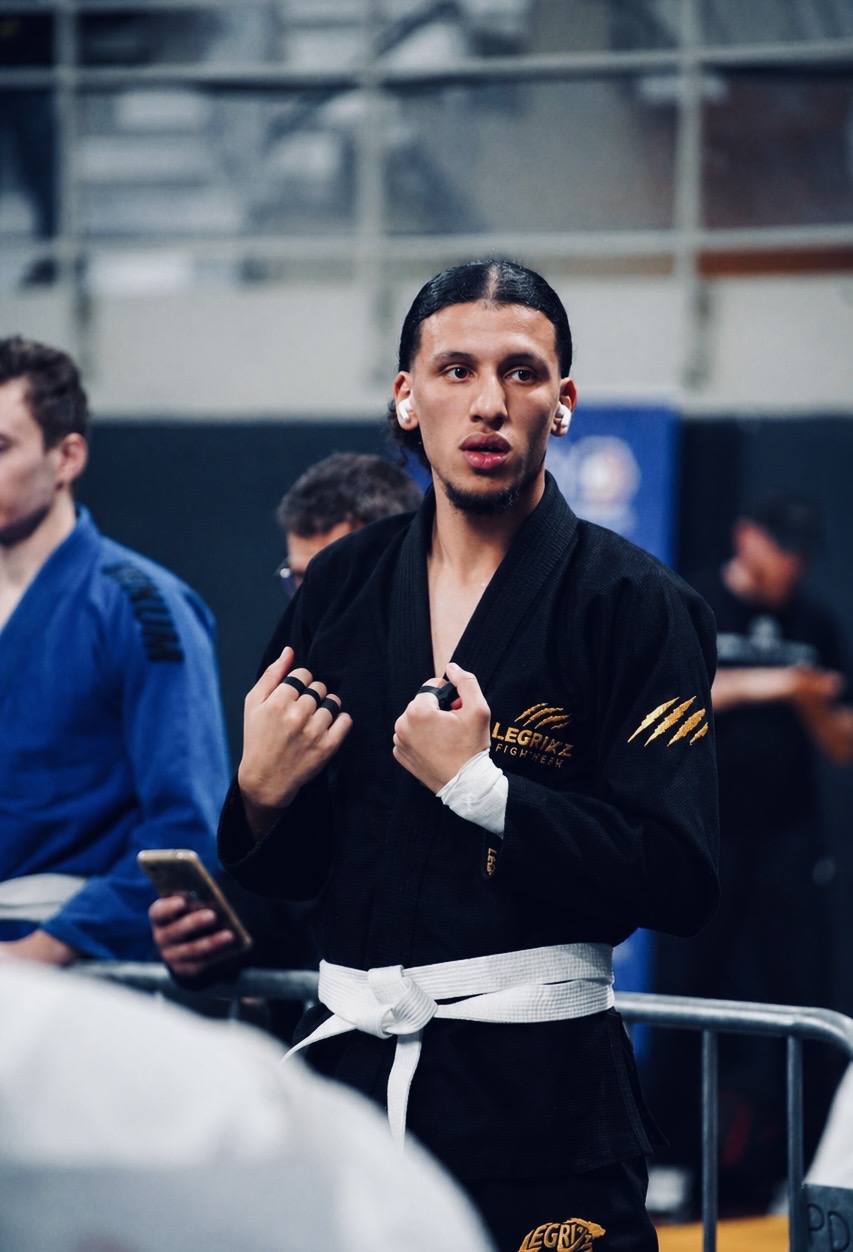 Concentration avant l'entrée sur le tapis — Shoshin Academy JJB, Jouy près de Chartres