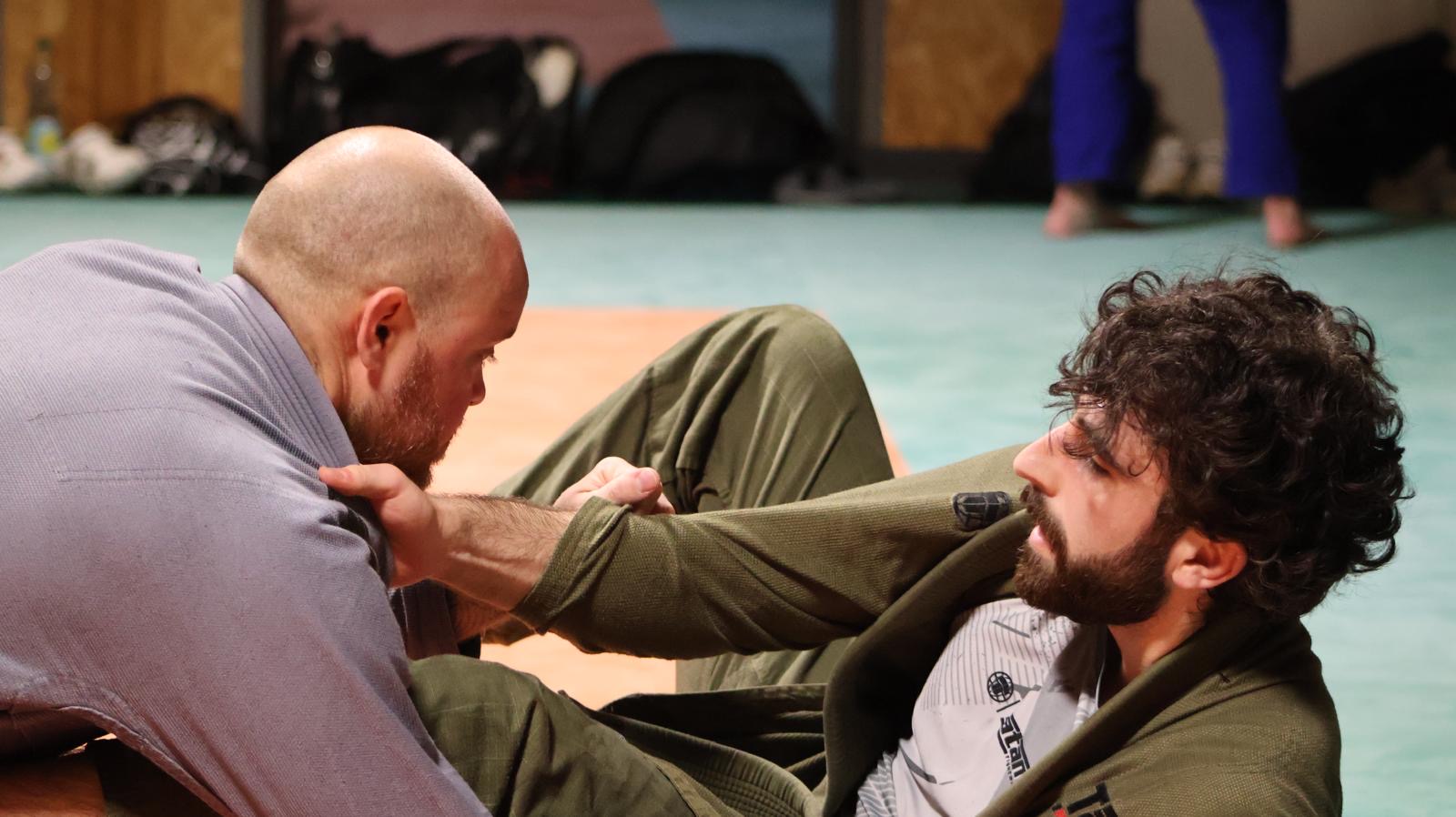 Jeu de saisies et recherche de position — Shoshin Academy JJB, Jouy près de Chartres